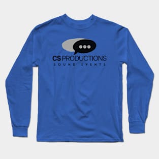 CS Productions - Black & Gray Long Sleeve T-Shirt